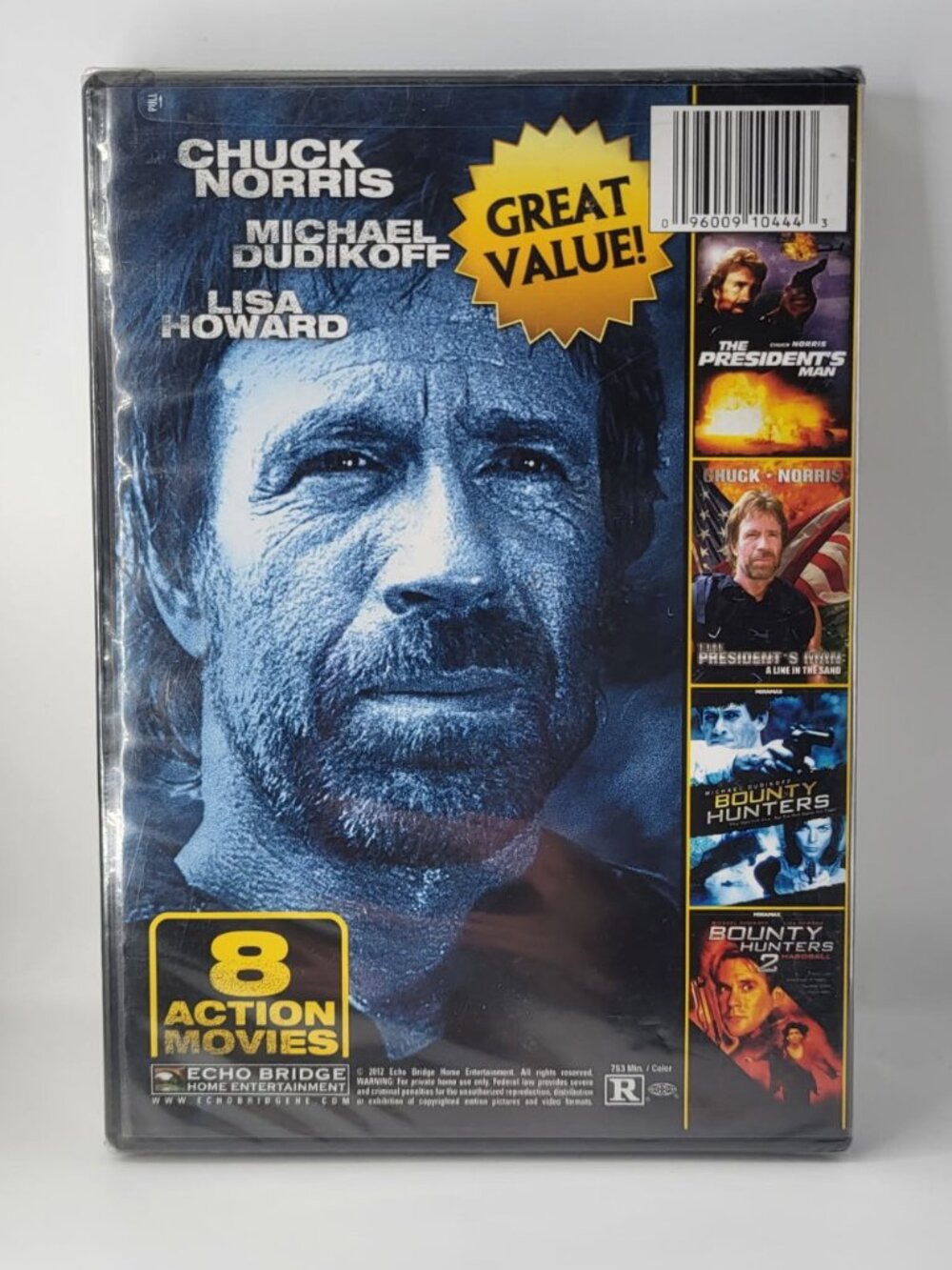 Chuck Norris - Steven Seagal - DVD Lot of 8 Action Films - Brand New Sealed